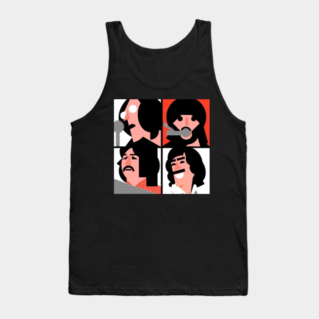 Beatles, Let It Be , Get Back Tank Top by SHAPE ROCK T